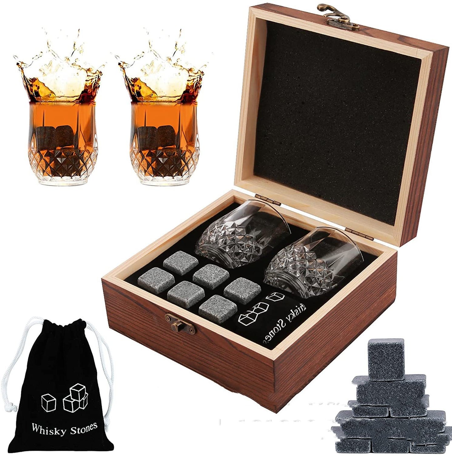 Whiskey Whisky Stone Wine Set Suit