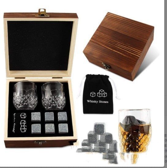 Whiskey Whisky Stone Wine Set Suit